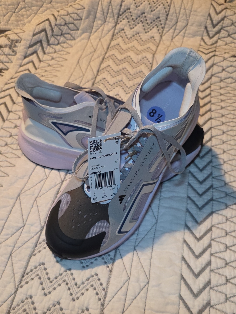 Adidas Stella McCartney Women's Light Purple Athletic Sneakers